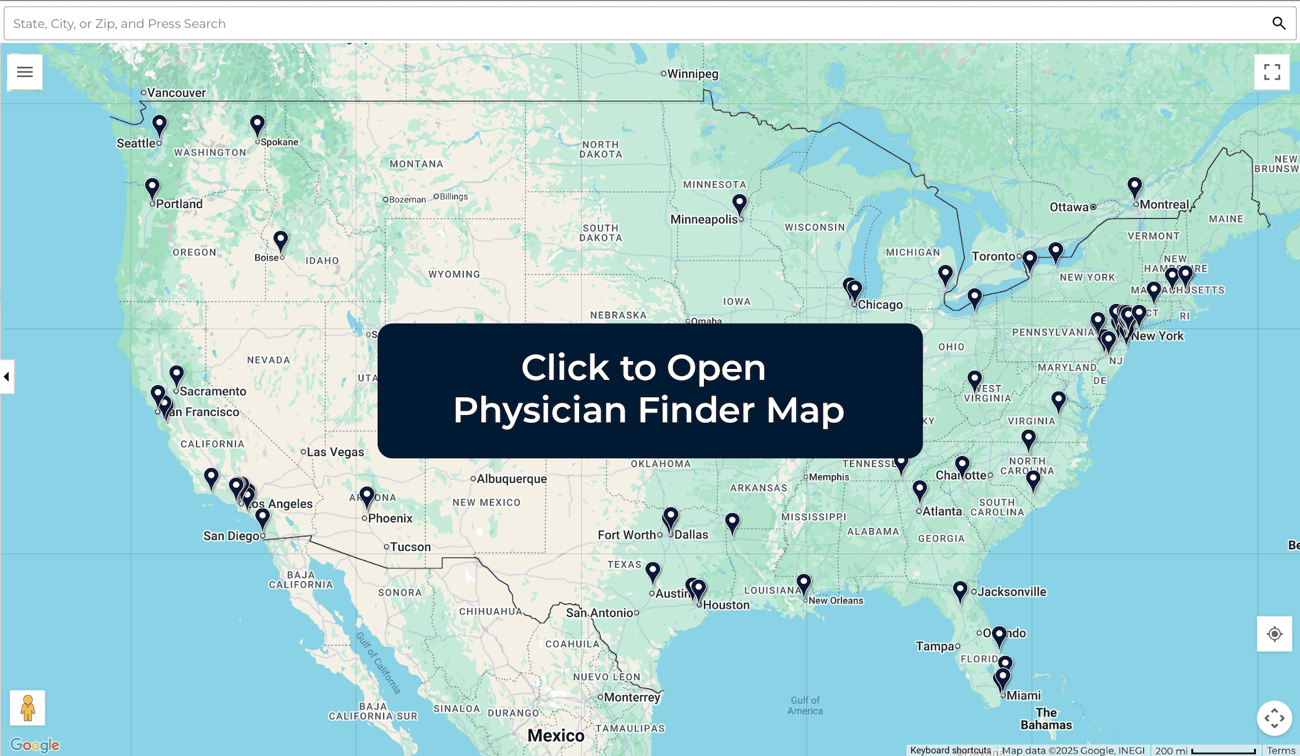 Physician Finder Map